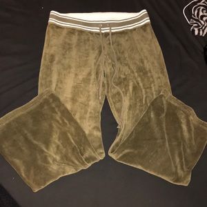 Medium Juicy Couture Olive Green Activewear Pants